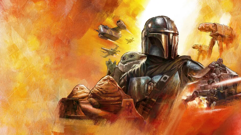 Mandalorian western uzay atmosfer