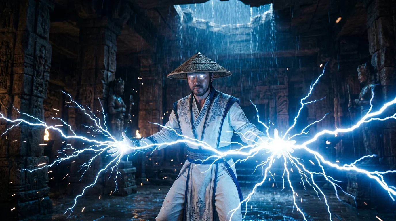 Raiden şimşek tapınak canlı film karesi